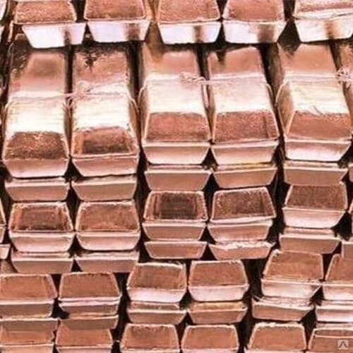 تصویر 1 از شمش مس درجه یک با بسته بندی اصولی و ایمن